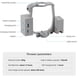 thumbnail image 2 of Airdrop System for 2S/AIR 2 Drone Fishing Bait Wedding Ring Gift Delivery Dispenser Thrower, 2 of 5