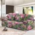 thumbnail image 5 of Floral Printed Slipcover Watercolor Flower Stretch Sofa Cover for Living Room Elastic Couch Chair Cover Home r 1/2/3/4 seat, 5 of 6