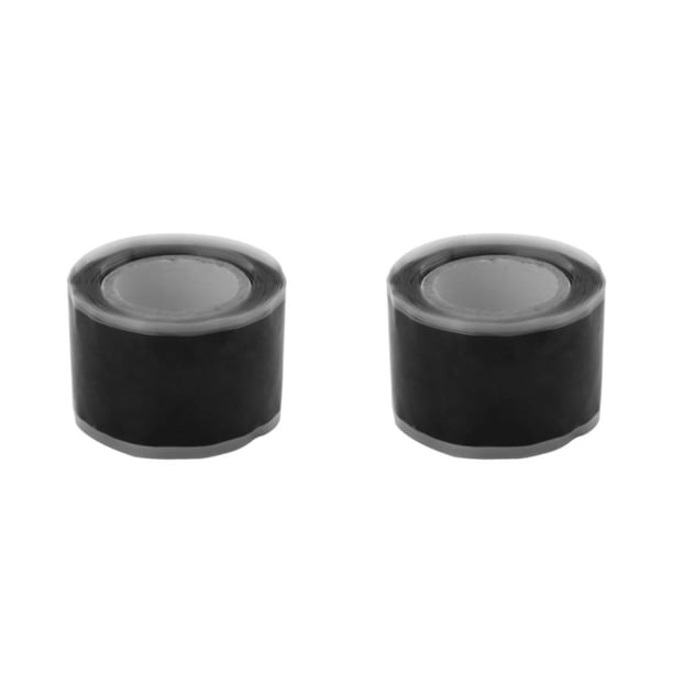Ounissouiy Cinta de sellado autoadhesiva de gel de sílice para detener fugas y reparar sin esfuerzo detener fugas cinta de reparación de sellado 2.5 cm * 1.5 M 2Conjunto
