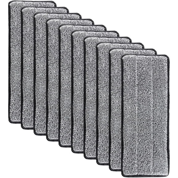 3-20pcs Microfiber Mop Pad Replacement Microfiber Washable Spray Mop Dust Mop Household Mop Head Cleaning Pad Grey Color(3pcs)