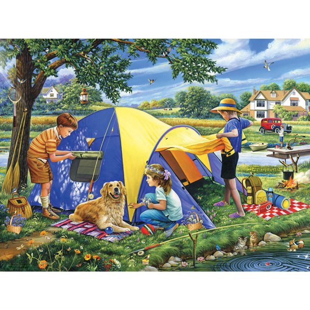 Picnic niños DIY diamante pintura completo taladro redondo decoración del hogar 40x30cm (B4933) Sywqhk Decoración hogareña