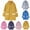 Veste de Voyage Coupe-Vent ZA-Blue-kids, variante sur MKOSPLRT Filles Garçons Manteau de Pluie Léger Imperméable Imperméable à Capuche Doublé Long Coupe-Vent Uni Fermeture Éclair Complète Manteau de Voyage avec Poche