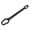 Black, variant on Colaxi Universal Wrench, Double Head Wrench Spanner Multifunctional Wrench for Bike ,