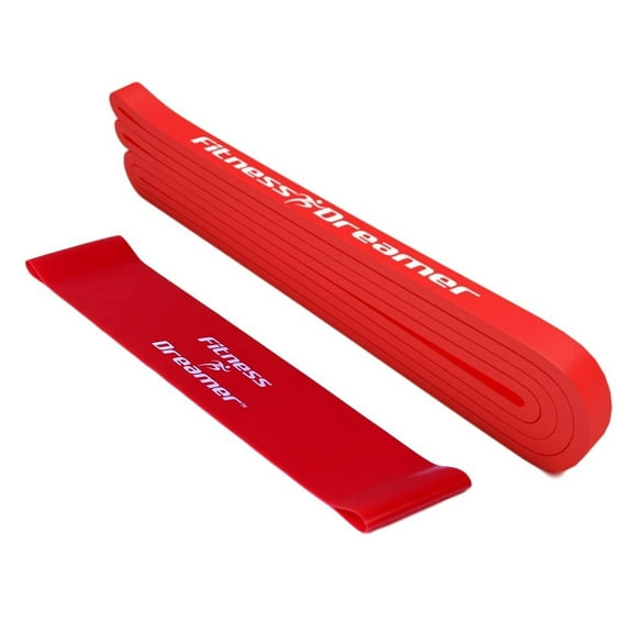 Fitness Dreamer Resistance Bands, Exercise Loop Bands and Workout Bands Set of 5, 14-inch Fitness Bands for Training or Physical Therapy-Improve Mobility and Strength, Life Time Warranty&nbsp;