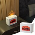 thumbnail image 7 of AOLIGEI Humidifiers For Bedroom Fireplace Simulation Flame Oil Diffuser 270Ml Cool Mist Humidifier Essential Desktop Humidifier Night Light, 7 of 7