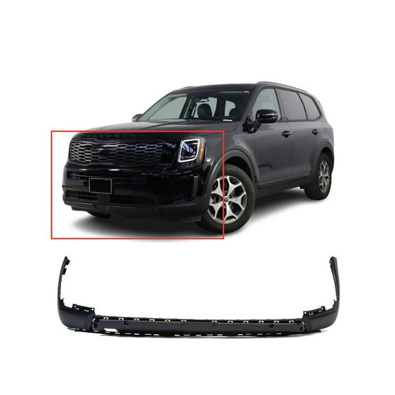 DCP Front Lower Bumper Cover For 2020 Kia Telluride S SX LX EX Sport KI1015116