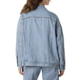 thumbnail image 3 of Levi Strauss Signature Women's Loose Trucker, Sizes XS-XXL, 3 of 6