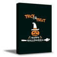 thumbnail image 1 of Awkward Styles Halloween Canvas Wall Art Trick or Treat Pumpkin Home Decor Prints, 1 of 7
