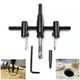 thumbnail image 1 of Kit de cortador de agujeros circulares para madera con abridor de carpintería de 30 a 120 mm, 1 of 9