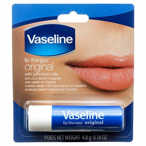 Vaseline Lip Therapy Original Lip Balm with Petroleum Jelly for