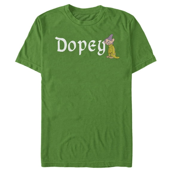 Men's Snow White and the Seven Dwarfs Dopey Signature Graphic T-Shirt