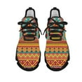 thumbnail image 1 of Colorful Tribal Aztec Cartoon Pattern Non-slip Flats for Women Mesh Shock Absorbing Running Shoes Outdoor Work Walking Footwear, 1 of 5