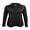 Black, variant on ACTIVE UNIFORMS Women's Ultra Soft Stretch Zip Up Scrub Jacket (Black, X-Small)