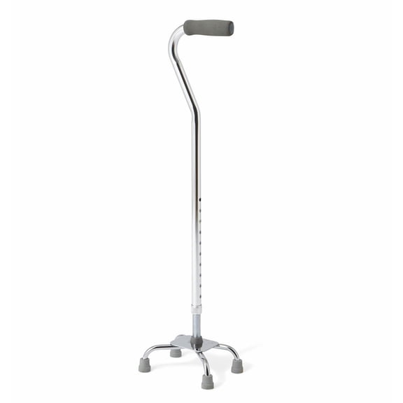 Aluminum Quad Canes Chrome