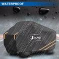 thumbnail image 4 of FANOTEK ATV Cover, Waterproof Thickened 210D PU 4 Wheeler Cover for Honda Polaris Yamaha Kawasaki, UV Dust Rian Snowproof All Weather Protection Black 78", 4 of 10
