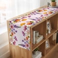 thumbnail image 6 of Table Runners 108 Inches Long Dress Scarves, Pink Spring Floral Farmhouse Coffee/Dining/Kitchen Table Runner for Living Room, Elegant Pastoral Flowers Daisy 13x108 Inch, 6 of 9