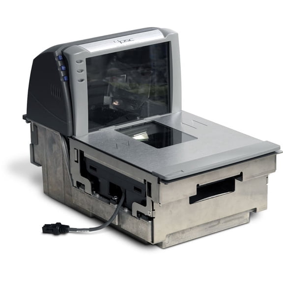 Restored PSC Magellan 9504 In-Counter Grocery Scanner Scale with Medium Platter and RS232 Cable, 2D Barcode Scanner and Weighing Scale Combo, P/N: 9500 (Refurbished)