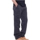 thumbnail image 4 of Pantalones largos de moda para hombre, casuales, de color sólido, con bolsillos y cremallera, cintura elástica, de poliéster., 4 of 6