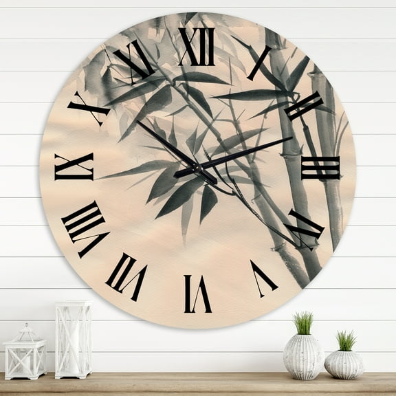 Designart 1 in Quartz Traditional Wall Clock