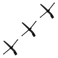 thumbnail image 2 of ZheElen Plastic Easy Installation Automotive Rear Windshield Wiper Arm Improved Visibility Stylish black 3Set, 2 of 6
