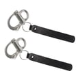 thumbnail image 1 of 2 grilletes de liberación rápida con asa, portátiles, para máscaras Scba, accesorios para bomberos, para actividades de al libre. plata, 1 of 5