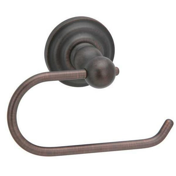 Taymor Toilet Paper Holder,Single Post,Zamac 04-BRN6248
