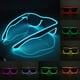 thumbnail image 2 of Gafas luminosas, lentes oscuras, gafas de luz fría, fiesta, escuela, empresa, actuación, accesorios de animación, 2 of 4