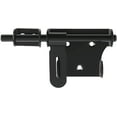 thumbnail image 1 of ShenMo - Pestillo para puerta corredera, cerradura para puerta de 4 pulgadas con orificio para candado, cerradura para puerta exterior o interior, acero inoxidable negro LingWen 9024715180735, 1 of 1