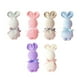 thumbnail image 5 of 6 unids Toallas para bebés para el hogar Adorables Toallas de lavado multifunción Toallas de conejo Accesorio de boda, 5 of 6