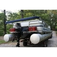 thumbnail image 4 of NAVY BLUE Vortex Pontoon / Deck Boat 4 Bow Bimini Top 8' Long, 97-103" Wide, 54" High, Complete Kit, Frame, Canopy, and Hardware (FAST SHIPPING - 1 TO 4 BUSINESS DAY DELIVERY), 4 of 7