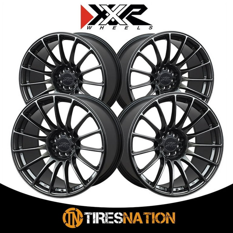 XXR 550 18 Hyperblack Wheel / Rim 5x100 & 5x4.5 with a 36mm Offset XXR 550 18 Hyperblack Wheel / Rim 5x100 & 5x4.5 with a 36mm Offset