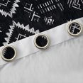 thumbnail image 4 of Homewish Bohemian Aztec Curtains Pack of 2 (42x84 Each) for Female Men Adults,Abstract Geometric Curtains Blackout,Boho Hippie Bedroom Curtains,Microfiber Bedroom Decor, 4 of 6