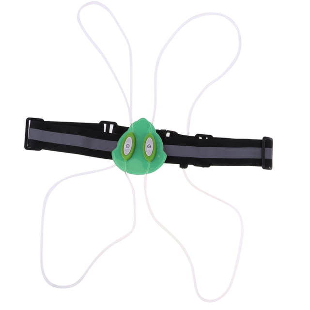 Chaleco reflectante LED Cinturón de visibilidad para Jogging Verde shamjiam Chaleco reflectante LED