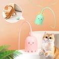 thumbnail image 1 of Fiudx Juguete Interactivo para Gatos, Cola Giratoria Inteligente, Varita Suave y Duradera, Recargable, Función de Autojuego, Color Verde Relajante, para Uso En Interiores, Ejercicio para Mascotas, In, 1 of 4