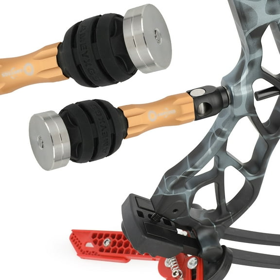 SHARROW Compound Bow Riser Stabilizer Sliencer Weight Dampener Archery Target Hunting