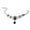 A-M, variant on BUTASY Cat CollarsAdjustable Crystal Rhinestone Pet Necklace Bling Pet Jewelry for Small Medium Dogs Cats Wedding Party Holiday Pet Accessory Cute Gift for Pet Lovers