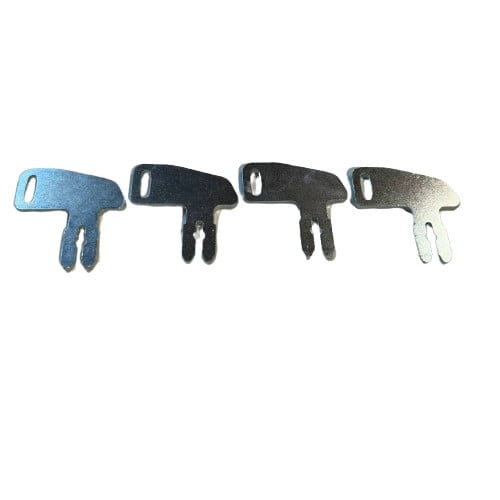 4 Pack 79# K2C166 Keys for Komatsu Master Battery Disconnect Heavy Equipment