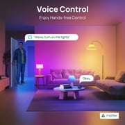 Linkind BR30 Matter Smart Light Bulb, Color Changing Smart Bulb, 9W, E26 Base (1 pack), 2025 Upgraded