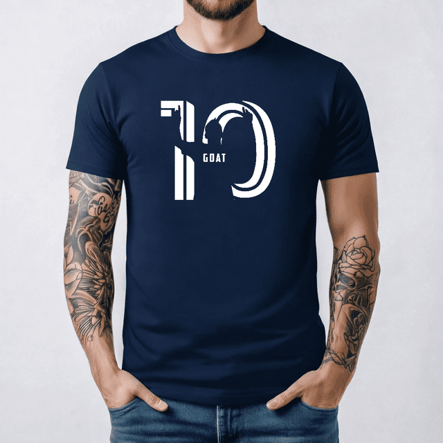 Soccer Goat Miami #10 Football Star Celebration Messi Unisex T-Shirt
