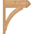 thumbnail image 3 of Ekena Millwork 7.50"W x 22"D x 26"H Thorton Smooth Arts and Crafts Outlooker, Western Red Cedar, 3 of 4