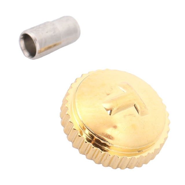 Watch Head, Watch Crown Anti-Rust Wear-Resistant Compact Portable With Connector For Watch Repair