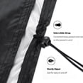 thumbnail image 4 of Yajisi Heavy Duty Patio Furniture Cover Waterproof Dustproof Outdoor Table Protector Rectangle 70.87x47.24x29.13 inches / 180x120x74 cm Black, 4 of 7
