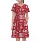 thumbnail image 1 of Disketp Ho Funny Christmas para Vestido de Manga Corta para Mujeres, Vestidos de Verano para Mujeres, Casual y Holgado para la Playa, 1 of 6