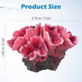 thumbnail image 2 of unbranded Artificial Coral Reefs Aquarium Decoration Resin Harmless to Fish, 2 of 6