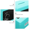 thumbnail image 3 of Household Mini Strongbox Children Password Piggy Bank Plastic Small Money Strongbox, 3 of 8