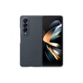 thumbnail image 1 of Funda de piel para SAMSUNG Galaxy Z Fold4, color gris y verde, 1 of 4