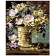 thumbnail image 1 of 12x16 pulgadas DIY pintura al óleo sobre lienzo pintura por número Kit patrón de flores para adultos Abanopi Tipo 3, 1 of 7