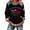 Black, variant on CHENge 250TH Anniversary USA Shirt Women Patriotic Crewneck Long Sleeve Sweatshirts USA Flag American Pullover 1776-2026 Sweater