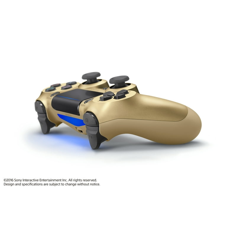 Kirkestol Maryanne Jones Forbløffe Sony PlayStation 4 DualShock 4 Controller, Gold - Walmart.com