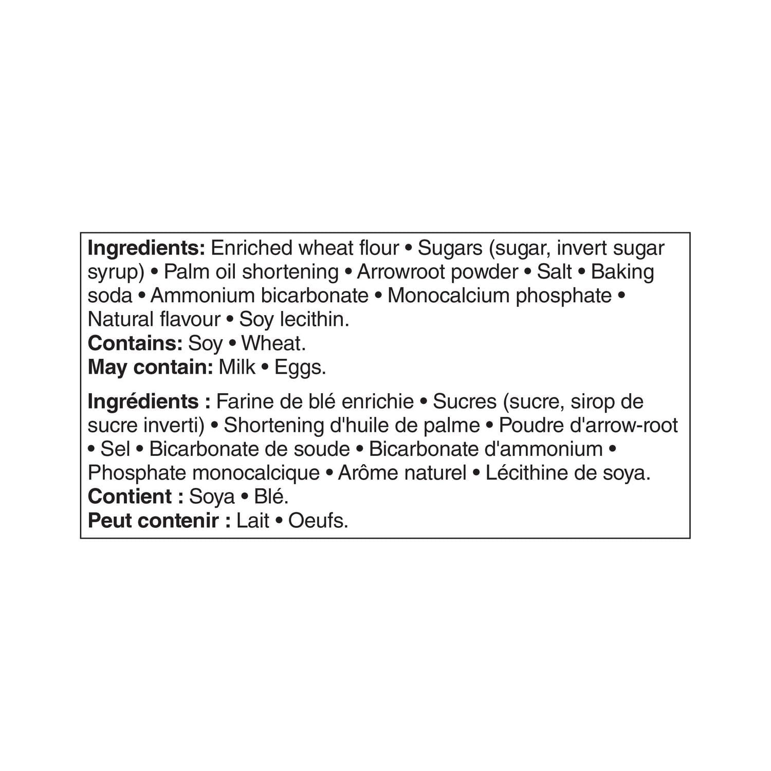 Mini-biscuits à l’arrow-root Le Choix des parents 170 g